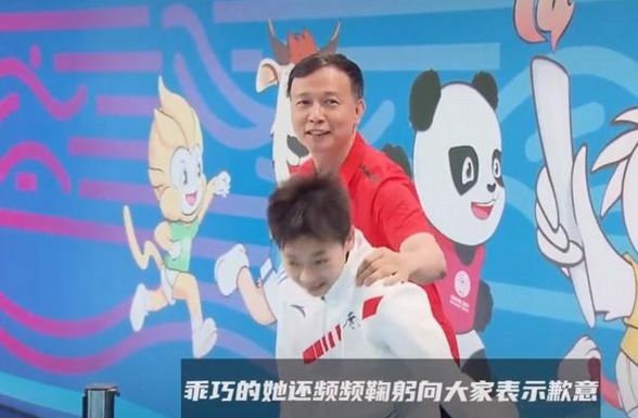 比赛|何威仪首谈全红婵拒绝赛后采访，教练：比赛+领奖！实在忙不过来