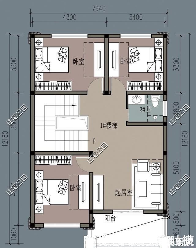 农村|农村建两层有什么好户型,20万之内能建好的5套小户型推荐