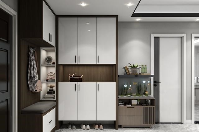 业主|现代简约大平层,时尚的白灰色调,尽显优雅别致!