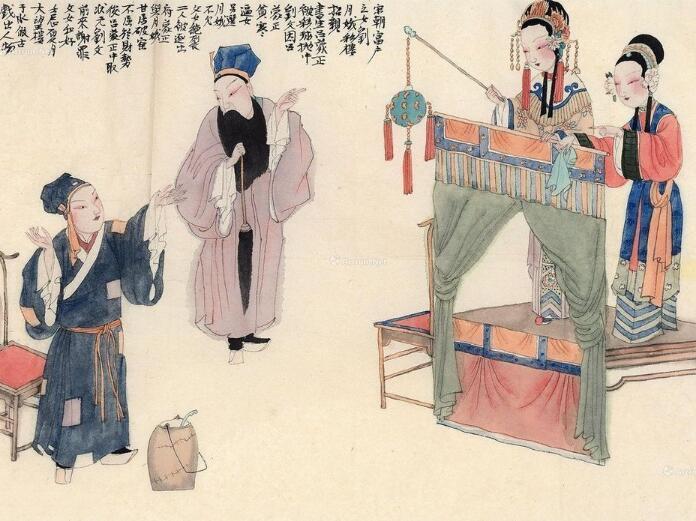 乞丐!才女出上联一杆银枪挡雄兵百万,乞丐下联让才女脸红,高兴下嫁