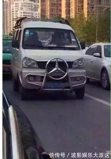 |搞笑的车贴盘点你见过几个看到第三个宝马车标,再也忍不住笑了