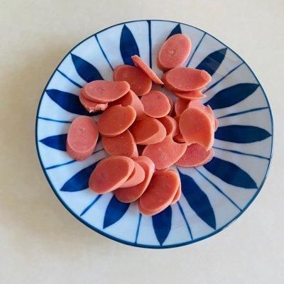 火腿|懒人最爱的火腿青菜炒鸡蛋,因为它我都爱上做饭了