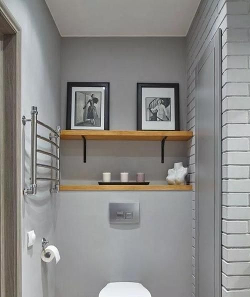 柜子|利用好马桶上方的1㎡,在马桶上装个架子,卫生间瞬间大了5㎡