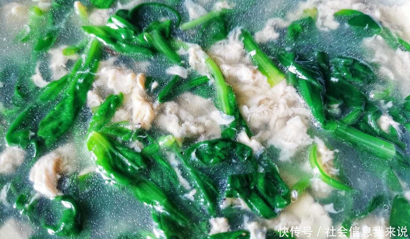 食材|简单的食材,简单的做法,常常是最养生的吃法,分享简易的茼蒿汤