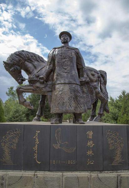 道光年间$僧格林沁墓早就消失,再想复建已经不可能,可是却留下珍贵老照片