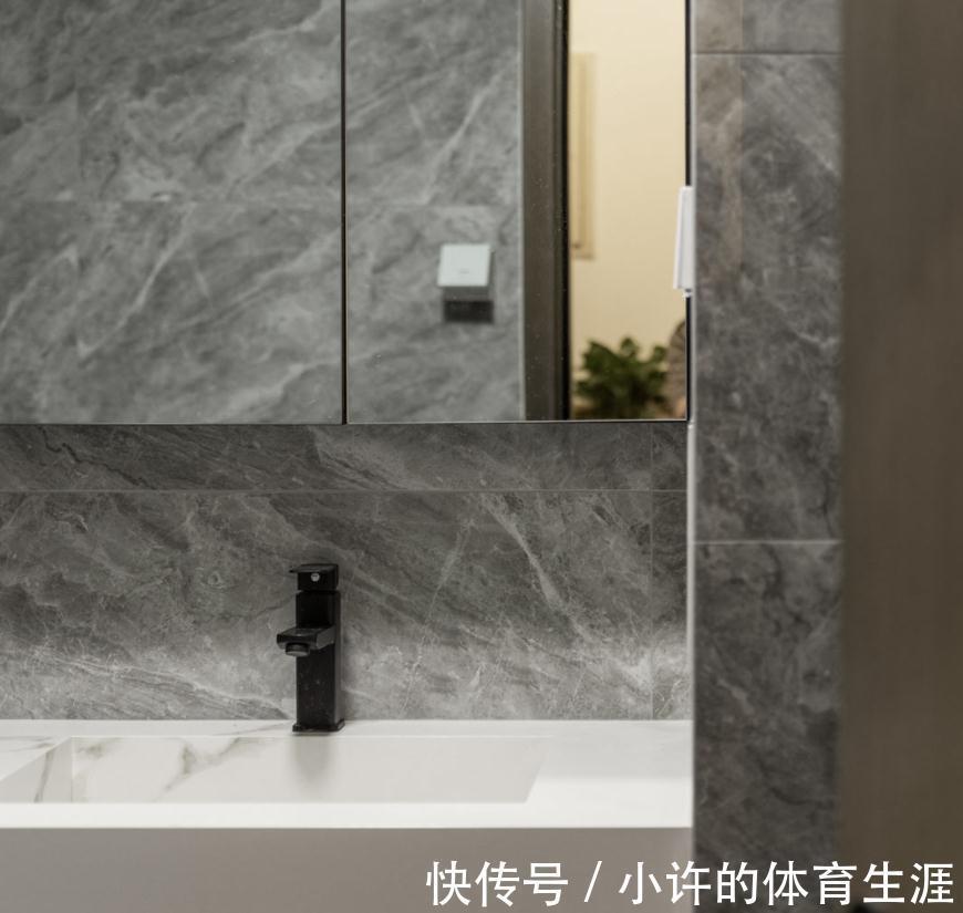 重点|现代简约风打造三居室,高级灰做为主色,时髦又前卫