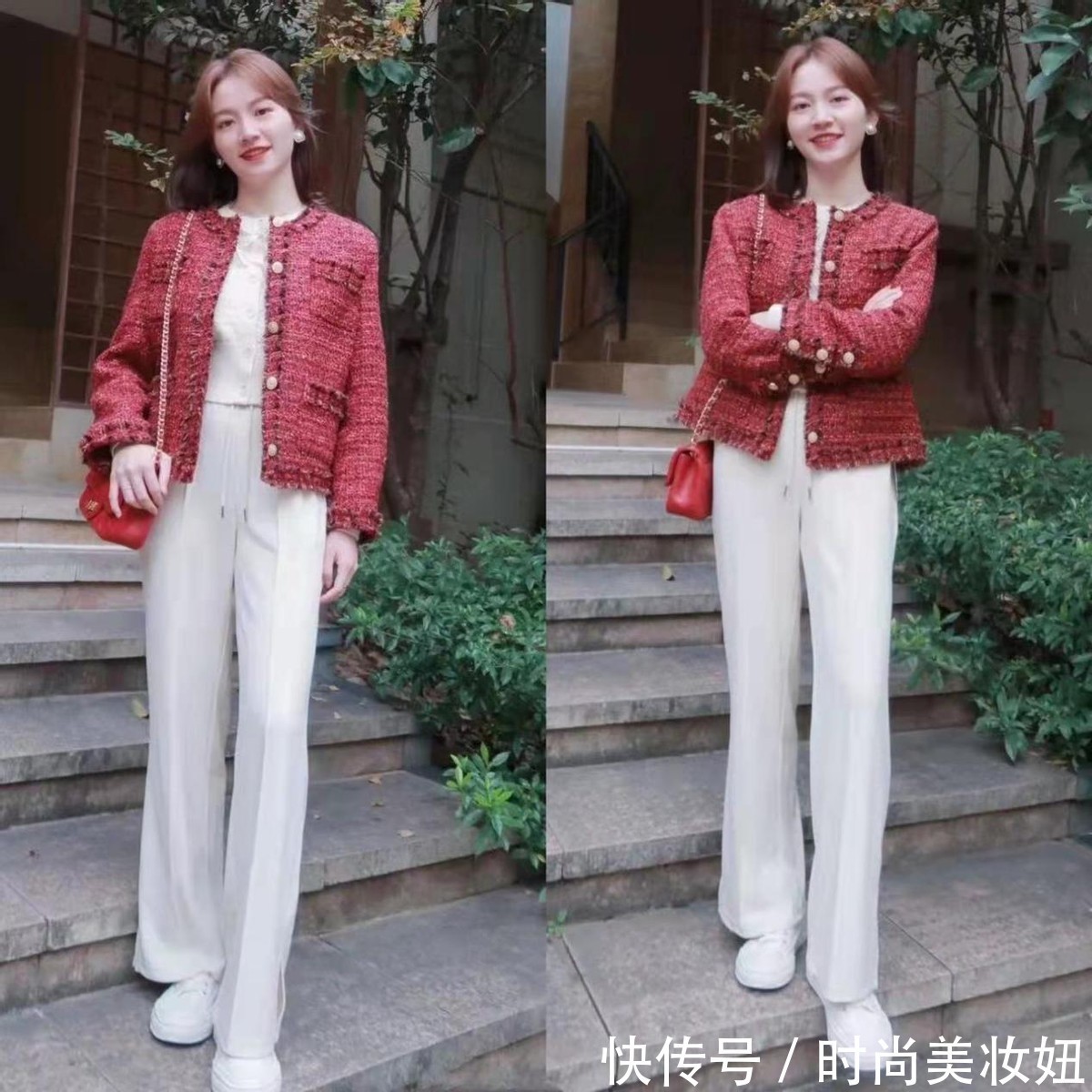 气质 红色才是属于新年的颜色啊!这2款外套帮你赢得体面,气质又高级