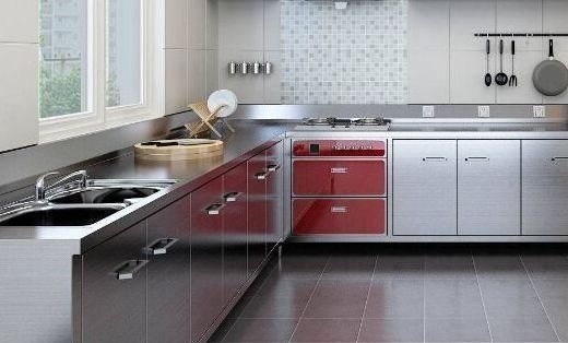 橱柜|橱柜台面不要铺大理石了,越来越多人都装这种,清洁方便又实用