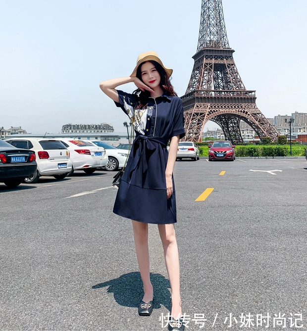 夏季如约而至,遮肉显瘦的衬衫裙,让你舒适度和时髦度同时在线