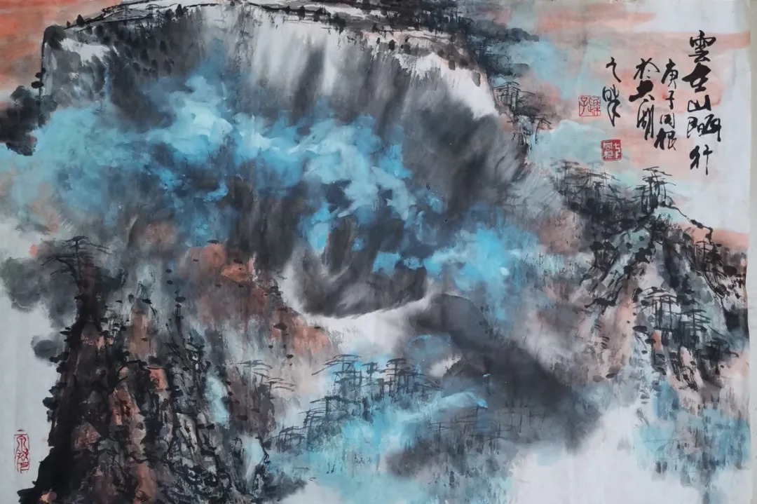 蔡玲!《书画南北方》一一《写意生活艺术组合》迎春中国画小品展