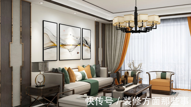 睡眠质量|170平新中式四居室,更加实用、更富现代感