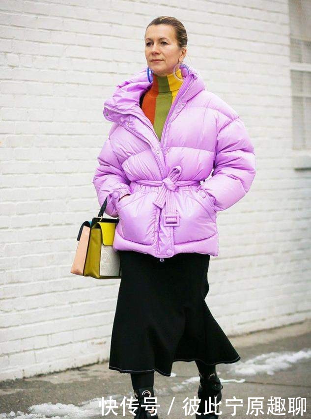长度|最近火了一种穿法,叫“及臀羽绒服+裙子”,保暖显瘦,照穿准美