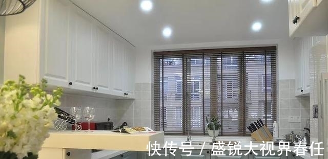 蓝灰色|150㎡现代美式, 复式楼的过道, 利用得真巧!