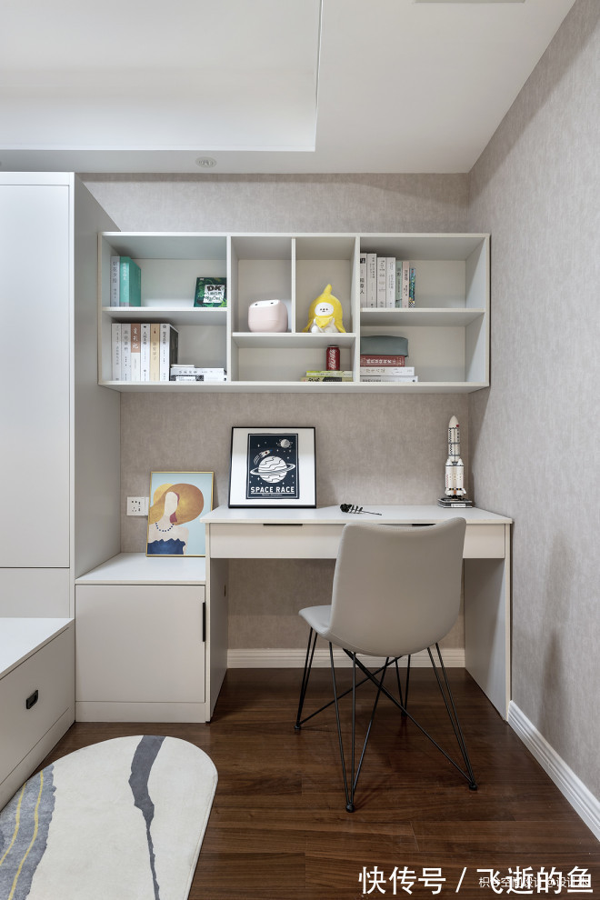 透明柜|123㎡入户透明柜面+亲子墙，超温馨！