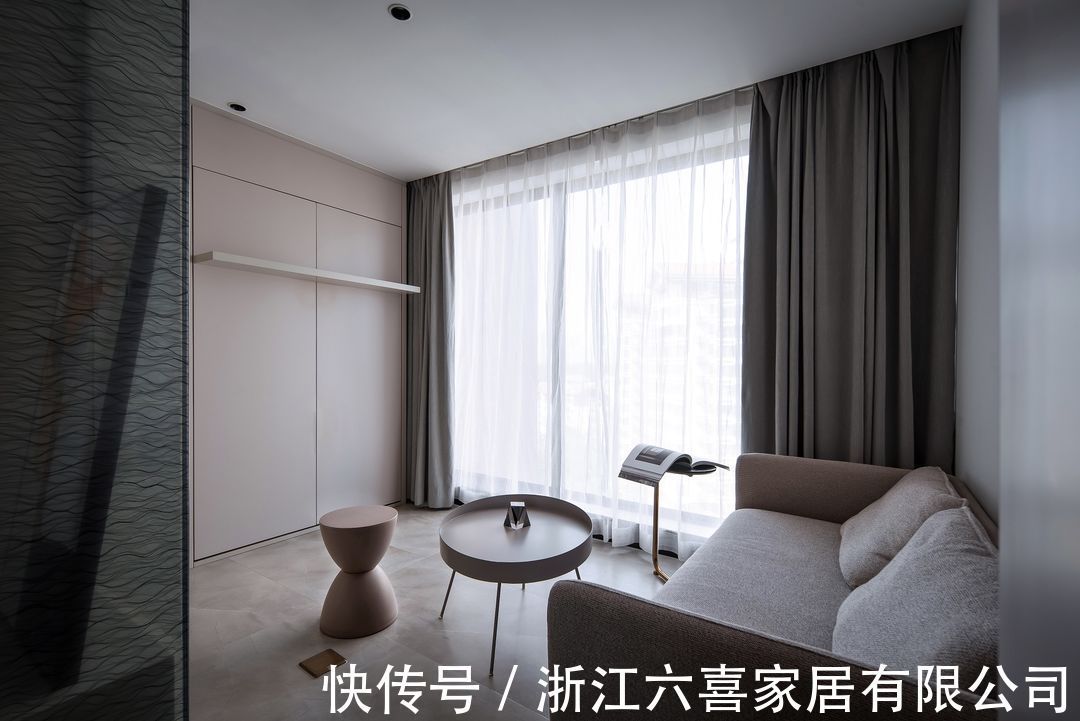 藕粉色|145m2三居变四居，看了你就知道什么是百搭色啦~营造现代简约素雅之美