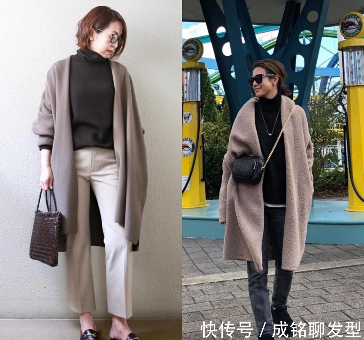 卡其色|这才是40+女人的最美穿衣搭配,简约又不单调,温柔大方显年轻