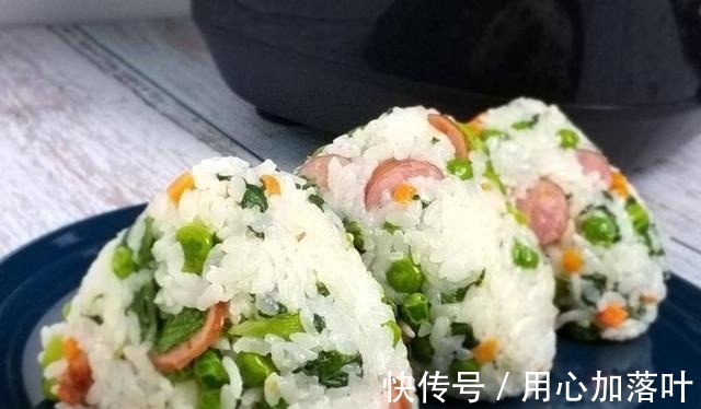 想吃火腿蔬菜饭团不要去早餐点买了,香软可口,简单易学更健康!