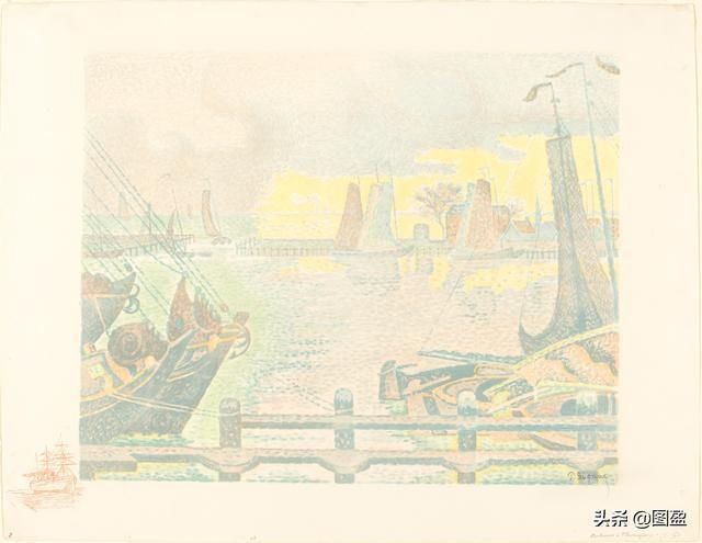 印象派|西尼亚克法国新印象派画家,曾与修拉合作,帮助了印象派的发展