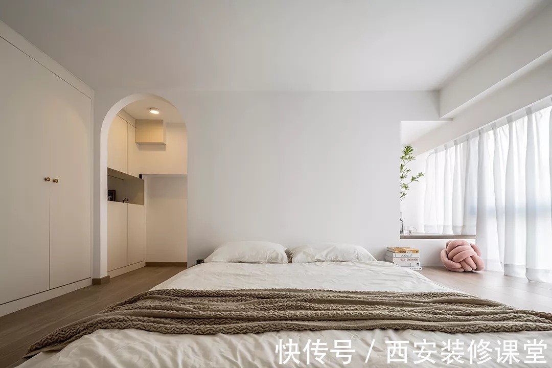 樓梯間|50㎡挑空公寓，做隔層一人住真美