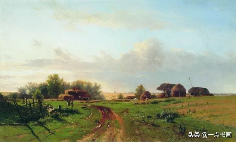 风景$光色优美的俄罗斯风景油画,如此迷人美丽