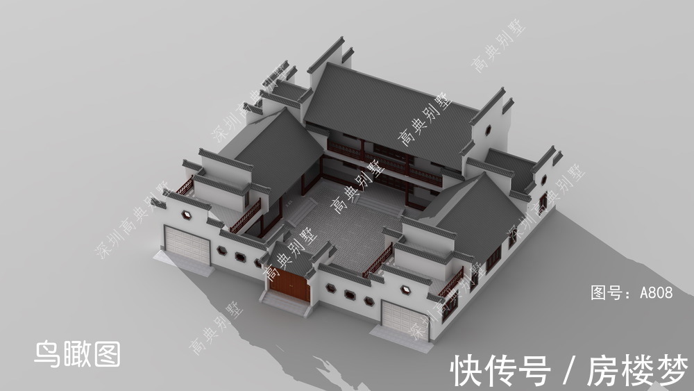 你的生活|经典的中式别墅,整体造型大气典雅,满足你的生活!