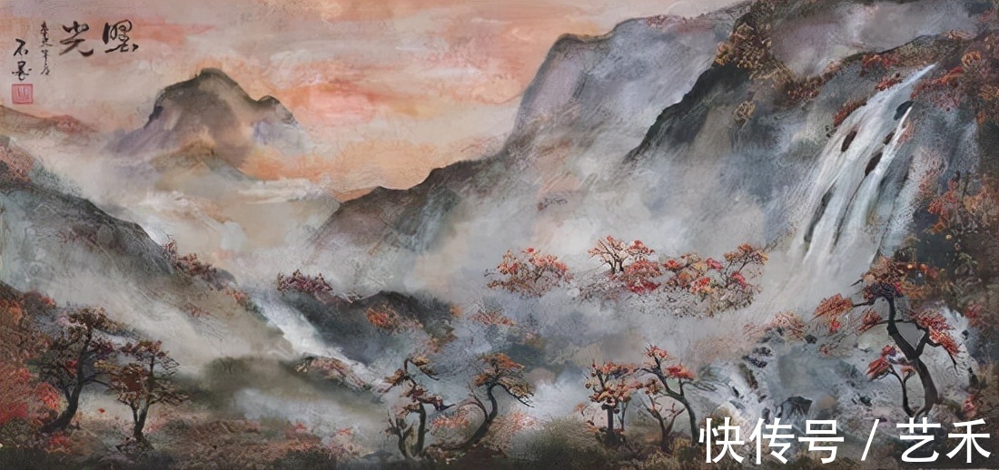 张大千@画家石云平——朴实厚重 气势畅达