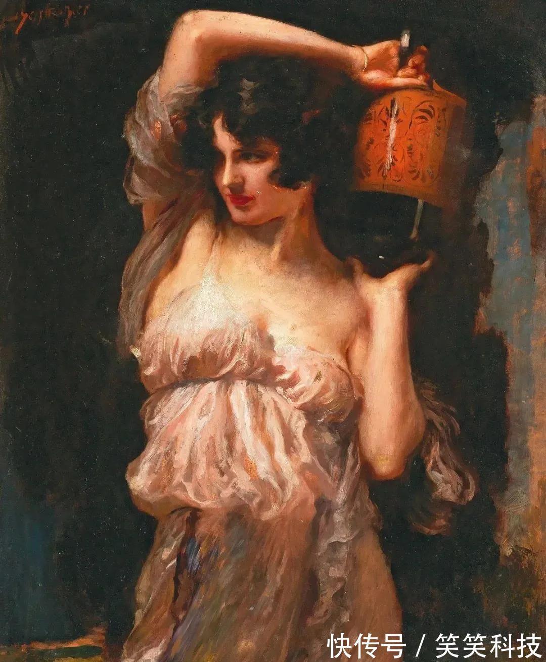 博登&他笔下的女子风情万种,撩人心弦!可惜晚年声誉不保!