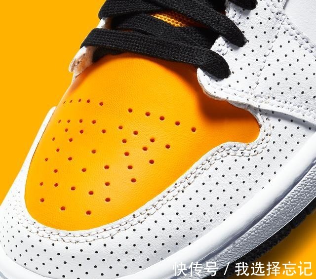 laser orange 超高辨识度！白橙Air Jordan 1 Mid首度释出！