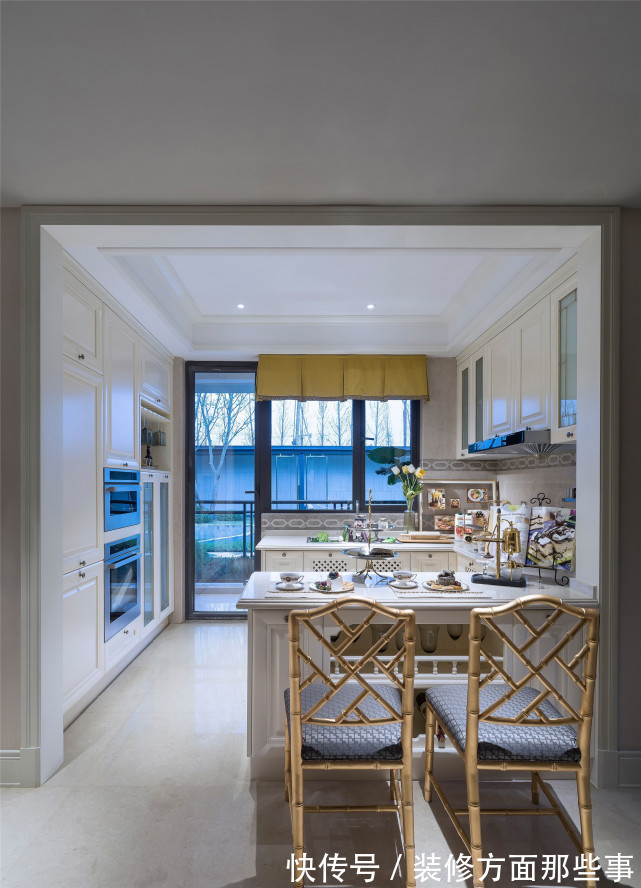 装修|110平欧式三居室,实力诠释“居无石不雅”的豪华大气感