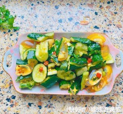 黄瓜|凉拌黄瓜，附上万能凉拌菜酱汁，脆嫩满足又美味