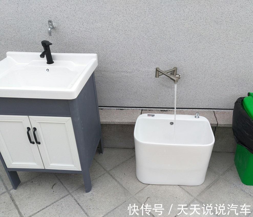 水槽|厨房装修记得留个洞,装上折叠水龙头,太实用了