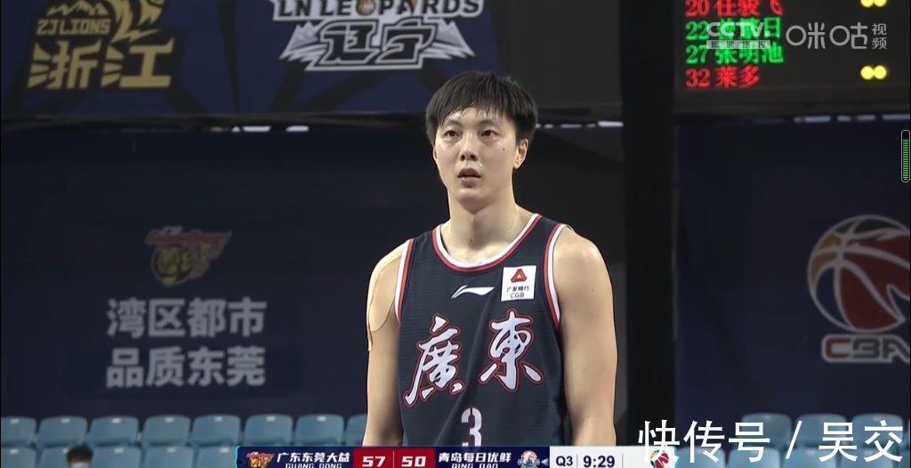 青岛队|莱多准三双易建联两双,威尔斯空砍29分,广东男篮98-91青岛队