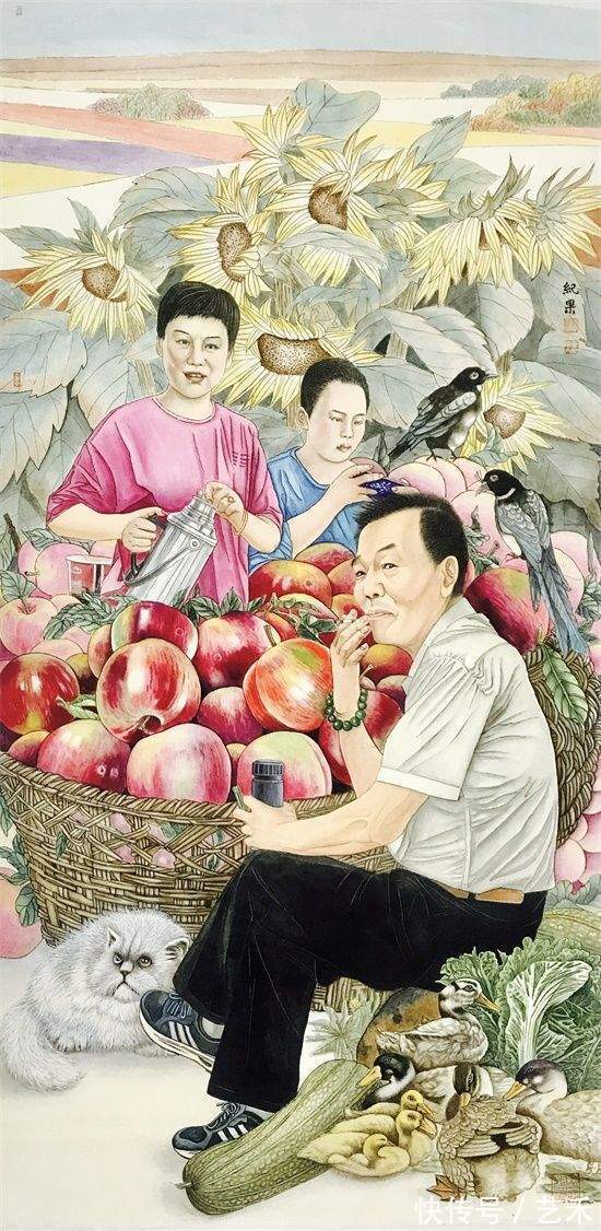 中国国家画院#著名画家——纪果作品鉴赏