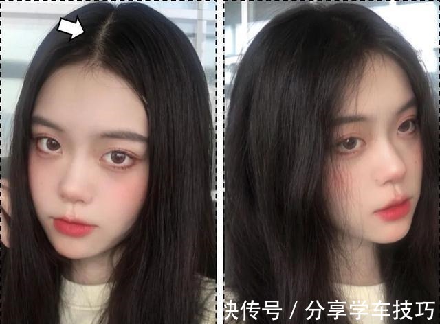 后脑勺 你发型不好看,因为这里没弄对!