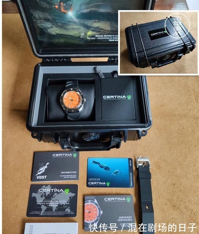 防水 夏日橙鬼-雪铁纳DS Super PH500M特别机械表!