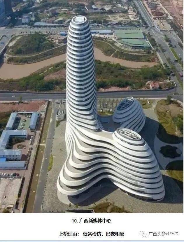 中国十大最丑建筑评选，广西连续两年有入榜