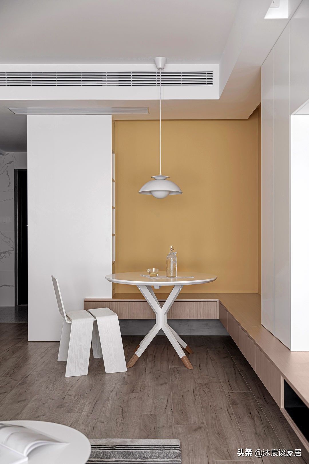 家居|他的新家,走进那一刻,幸福感立即涌现,干净清爽的氛围十分美好