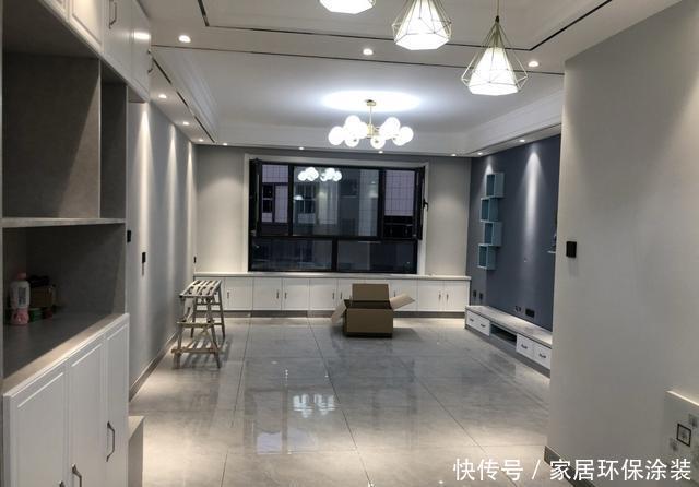 网购|花了70多天的装修成果，全屋定制的柜子很漂亮，网购的灯具很满意