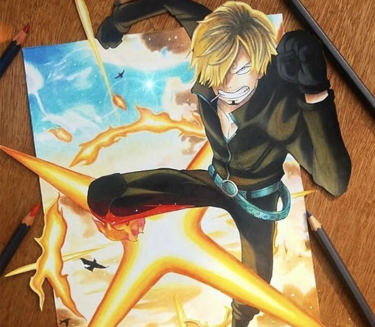 寄生獸|火焰迸發，特效十足，二次元中爆燃的場景與三次元畫技的完美結合