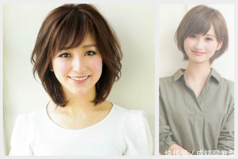 选择发型|年过50岁脸圆发量少的女人,剪短烫卷才更减龄,瘦脸还显发量多