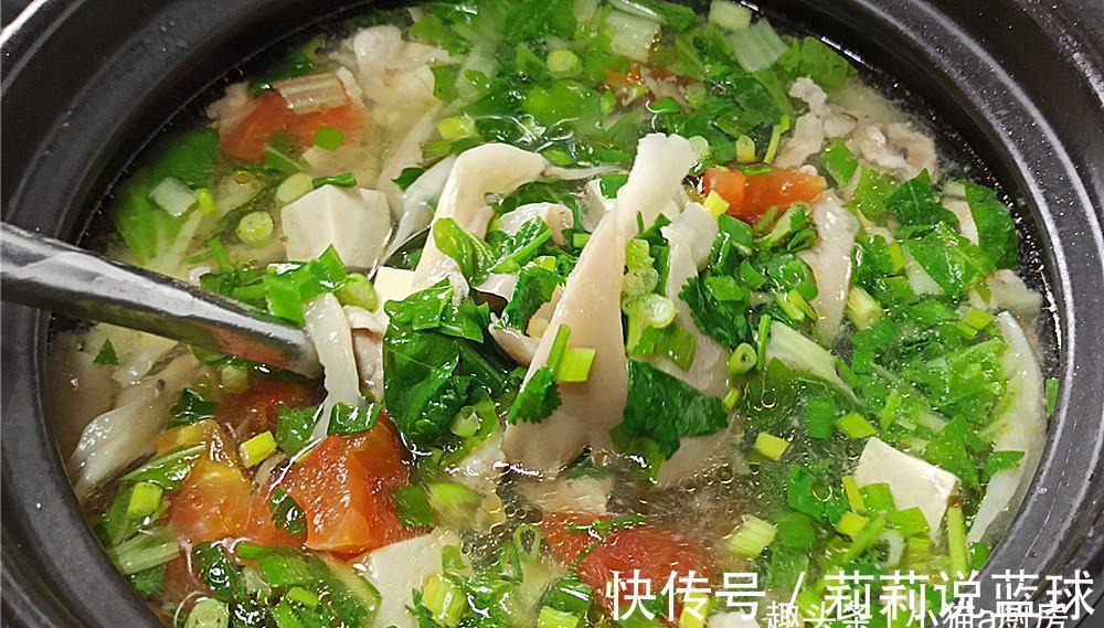 三鲜肉片汤,做法简单但是营养价值却不简单,你喜欢吗?