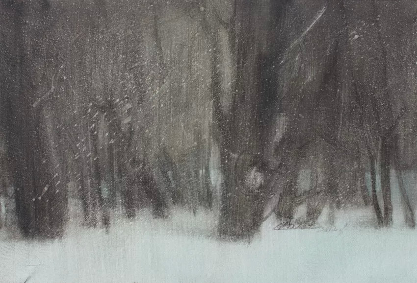 薄暮#[第七届庐山水彩节邀请嘉宾]姚波艺术作品展