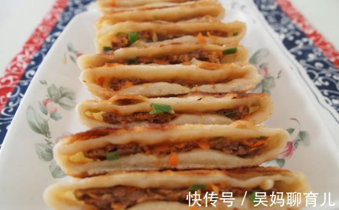 夏至|不用和面,直接解锁手抓饼的新吃法,5分钟搞定,营养美味好吃!