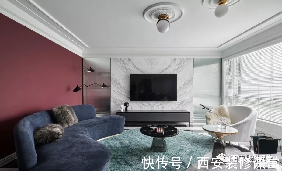 书房|电视墙砸墙或者玻璃,放大空间