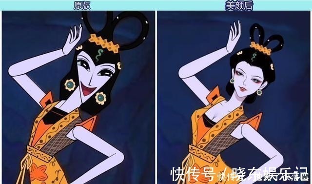 蛇精|动漫反派被“美颜滤镜”强化老巫婆变少女,看到僵尸新娘我好了