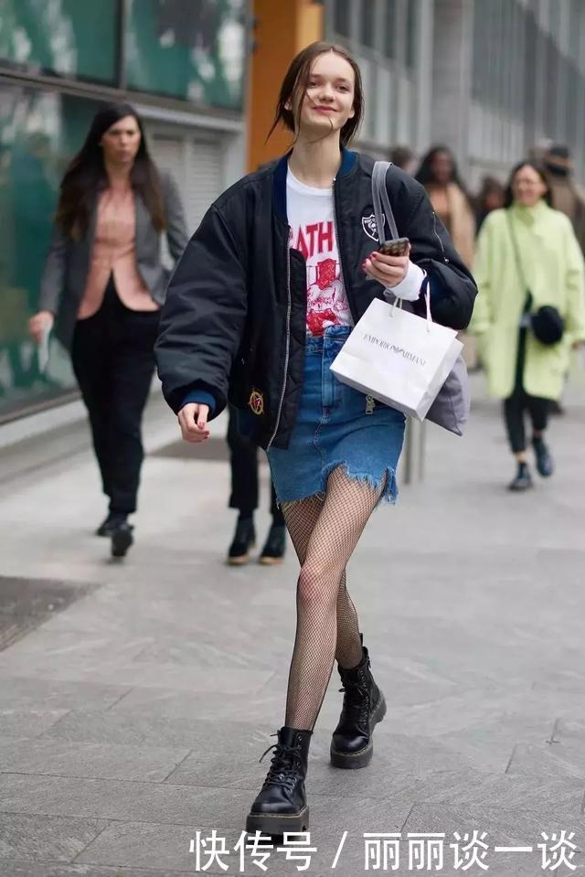 马丁靴的30个穿搭示范,可甜可盐,时髦炸了!