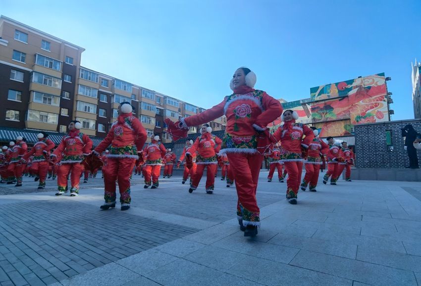 长春|长春市南关区田家大院文化广场开园