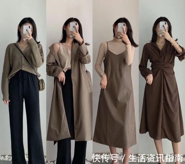 色系 24套暖秋日常搭配造型推荐,让你每天都是新造型!