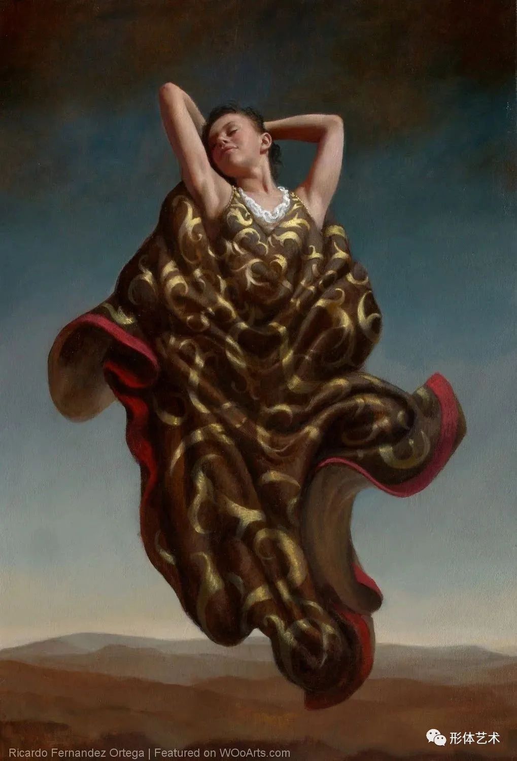 墨西哥&这位墨西哥画家的艺术作品,彰显静秘的古典梦与超现实的境界