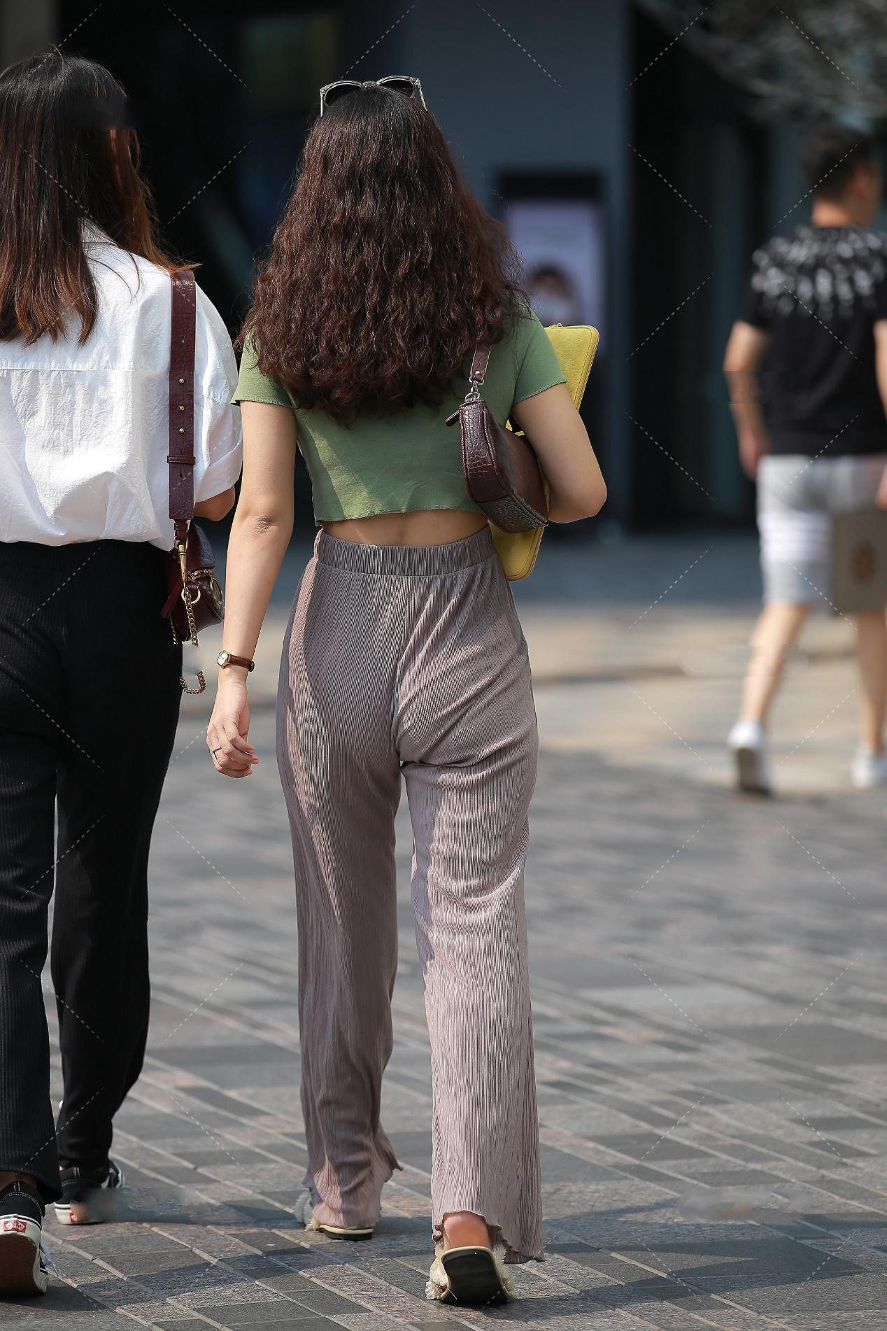 彩色|短袖搭配阔腿裤很休闲, 彩色穿搭很有活力